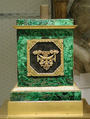 Twelve-light torchère (one of a pair), Pierre Philippe Thomire (French, Paris 1751–1843 Paris), Malachite veneered on copper, patinated bronze, gilt bronze, French